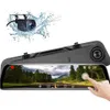 12 IPS Touch Screen Car DVR Stream Media Mirror Dash Camera HI3556 Chip 2K Video Double Recording 170 ° 140 ° WIDE View Angl268o