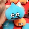 Portachiavi di peluche Cartoon Dragon Quest Sorriso Slime Portachiavi di peluche Piccolo ciondolo 10 CM Bambini Peluche per bambini Regali 230922