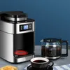 Máquina de café cozinha automática máquinas de café moedor de feijão elétrico manter quente eletrodoméstico