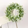 Decorazioni natalizie Decorazioni verdi fresche Porta ghirlanda Babysbreath Porta di casa Diametro ghirlanda Impiccagioni da giardino riutilizzabili R230922