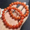 Bangle Natural Nanjiang Carnelian Armband Fashion Women Helande smycken Gemstone Reiki Energy Stone Holiday Gift 1st 8x9mm