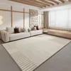Carpets The Living Room Carpet Is Paved With Loop Velvet Tpr Household Bedside Blanket 2023 Cream Wind Wholesale Bedroom Carpet.