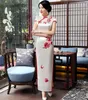 Etnik Giyim Eski Şangay Mxai Cheongsam Vintage Çin Uzun Partisi Gecikme Oriental Kadınlar Zarif Qipao Vestido 5xl