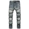 Herren Jeans Biker Skinny Männer Jean Homme Denim Ripped Spijkerbroeken Heren Stretch Hosen Slim Fit Hosen Lokomotive Hip Hop Mode 230922