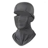 Berets moda tecido ciclismo bicicleta máscara facial anti-suor respirável boné anti-uv pára-sol equitação chapelaria balaclava