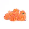 Decorative Flowers 20/50Pcs Silk Artificial European Retro Carnation Flower Head Wedding Home Party Decoration Scrapbooking Christmas Gift