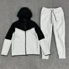 Mens Sports Pants Hoodies Tech Polar şort (iki eşofman) kapüşonlu ceket uzay pamuklu pantolonlar kadın kalın katlar dipleri joggers jumper