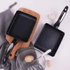 Pans 2023 Rectangular Tamagoyaki Omelette Pan Non-stick Frying Egg Pancake Pot Cookware Burning Cake Roll Kitchen Utensils LA127