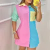 Women's Blouses Costume Long Shirt Jackets Lady Short Sleeves Cardigan Tops Suitable For Friends Gathering Wear