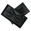 Bow Ties Tie Knuten Gifta Groom och brudgummen Skjorta Mäns svart Casual Korean Bow Wedding Red Bow slips 230922