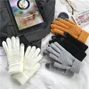 Winter Screen Gloves Women Men Warm Stretch Knit Mittens Imitation Wool Full Finger Guantes Female Crochet Luvas Thicken