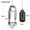 Masturbators Electric Man Male Masturbator Cup For Men Sucking Vibrator Penis Stimulation Realistic Vagina Pussy Blowlob Oral Adult Sex Toys Tool 230922