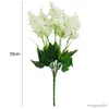 Kerstversiering Kunstmatige Hyacint Bloem Fleurs Artificielles Voor Herfst Thuis Bruiloft Decoratie Bloemen Krans R230922