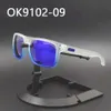 Neue 0akley Designer-Sonnenbrille Damen 0akley Sonnenbrille Sport Herren-Sonnenbrille Uv400 Hochwertige polarisierte PC-Linse Revo Tr-90 Rahmen - Oo9102 4h1v9