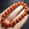 Bangle Natural Nanjiang Carnelian Pulseira Moda Mulheres Cura Jóias Gemstone Reiki Energy Stone Presente de Feriado 1 PCS 8x9mm