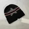Beanie/Skull Caps Wool Blend Ribbed Cuff Knit Beanie Hat Ski Cap Hatts Beanies Sport Winter Hat Unisex Wool Winter Beanie Stretch Outdoor Hateble Hat X0922