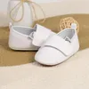 Scarpe Primi Passi KIDSUN Born Baby Boy Girl Scarpe da ginnastica classiche in tela Suola in cotone Neonato 0-18 mesi