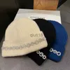 Beanie/Kafatası Kapakları Sonbahar ve Kış Çift Katmanlı Kalın Yün Kapakları Çocuk Moda Rhinestone Sıcak Şapkalar Zarif Örme Soğuk Şapka X0922