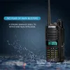 Walkie talkie 1/2 st 10w vattentät walkie talkie baofeng uv 9r plus skinkradio cb radio comunicador med fm radio och hkd230922