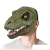 Parti Maskeleri 3D Dinozor Maskesi Rol Oyun Pervane Performans Headgear Jurassics World Raptor Dino Festival Karnaval Hediyeleri 230705 Drop de DHXDS