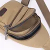 Utomhusväskor Yoreai män axelväskor midja förpackningar sling crossbody pack utomhus sport bröstpaket dagligen picknick canvas messenger väska bolsa 230921