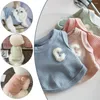 Dog Apparel Pet Clothes Spring And Summer Waffle Pink Three Cat Teddy Vest Blue Bichon Color Green Shor G5N6