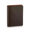 Kobiety Posiadacz karty mody Passport Ochrata Ochrony Case Trendy Karta kredytowa Posiadacze karty kredytowej Portfel Brown With Box261J