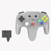 Spelkontroller 5st 2.4G Wireless Gamepad för N64 Controller 64 Console Gaming Remote Joystick Games Accessories