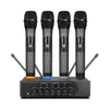 Microphones Langsheng S-1400 Family KTV Wireless Microphone One For Four Comes With Tuning And Mixing Bluetooth Ksong