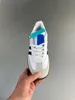 Sapatos 2023 novo estilo treinador vintage tênis não deslizam sola moda clássica clássica preta branca azul homem casual