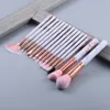 Makeup Brushes Kosmetyki 15pcs Tool Set Cosmetic Powder Feed Foundation Blush Blunding Beauty Make Up Brush Maquiagem 230922