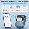 Drucker Niimbot B1 Mini-Thermo-Selbstklebeetikettendrucker Tragbarer Mini-Drucker für mobile Aufkleber Taschenetikettendrucker Niimbot L230921 L230923
