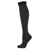 Unisex Compression Socks Relieve Varicose Veins Diabetes Black Sports Socks Outdoor Natural Hiking Running Basketball Football