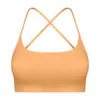 Luluwomen soutien-gorge de sport à fines bretelles soutien-gorge de yoga hauts de fitness