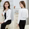 Women's Suits Fashion Blazers And Jackets Suit 2023 Spring Autumn Pink/White/Black Bow Blazer Feminino Ladies Short Jacket ZY967