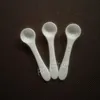 0 25G Plastic Measuring Spoon 100 st per Lot Mini Plastic Spoon Plastic 0 25G Powder Spoon268R