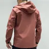 DESCENTE 3 Arrow Kapuzenjacken für Herren, wasserdichte Windjacken für den Herbst, winddichte Mäntel, Grau, Schwarz, Weinrot, Outdoor-Sportarten, Bergsteigen, Mäntel, Herren-DS-Outwears