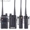 Walkie Talkie 2023 Baofeng UV-5R 8W True High Power 8 WattsパワフルなトーキートーキーLong Rang Dual Band Two Way Radio CB Portable UV5R Hing HKD230922