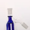 Bouteille de collecteur de fumée en verre bleu mâle de 14mm, joints de 14mm, collecteur de fumée NC en verre/bouteille de collecteur de fumée NC à 5 bras, approvisionnement d'usine