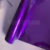 Purple Gloss Candy Metallic Vinyl Wrap Hela bil Wrap Foil med luftbubbla lågt klibblim initial 3m Kvalitet 1 52x20M Roll 5x266L