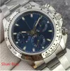 Luxury Rolaxs Wrist Watches Multicolor 2023 Men Watch waterproof Day Chronograph All Dial Working Automatic Master Watches 904 Steel CAL4130 Movement Eta Stai HBR7