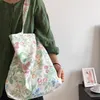 Sacs de soirée Casual Grande Capacité Sac à provisions écologique pour femmes Doux Mignon Fruit Imprimer Dames Épaule Tissu Doux Femme Aisselles Sac À Main