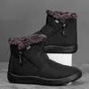 Boot Watarproof Ankle For Winter Shoes Keep Warm Snow Female Zipper Botines Botas Mujer 230921