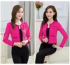 Women's Suits Fashion Blazers And Jackets Suit 2023 Spring Autumn Pink/White/Black Bow Blazer Feminino Ladies Short Jacket ZY967