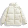 Veste en coton d'épissage d'alligator classique veste rembourrée en coton rembourré à la main en cuir extra chaud hiver femmes manteau en cuir parka femme veste