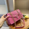 Borsa a tracolla nuova donna Borsa a mano per donna borsa a tracolla in pelle sac a main femme designer di lusso borsa quadrata di marca femmeborse elegantinegozio