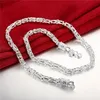 New Faucet fit man 925 sterling silver jewelry sets LS-10 man style 925 silver plated neckace bracelet set support Whole reta293c