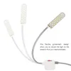 10 LED Luce da lavoro magnetica Abbigliamento Macchina da cucire portatile Collo di cigno per lampadine Montaggio a risparmio energetico Base239R