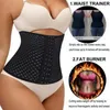 Femmes Shapers taille bandage enveloppement tondeuse ceinture formateur corps shapewear ventre femme ventre plat minceur gain post-partum gaine corset 230922