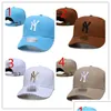 Ball Caps 2023 Ontwerpers Zonnehoeden Heren Dames Emmer Winter Hoed Dames Mutsen Muts Voor Mannen Luxe Baseball Cap Met Ny Letter H6- Dhh5W